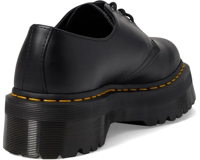 Туфли Dr. Martens 1461 Quad Smooth Leather на платформе