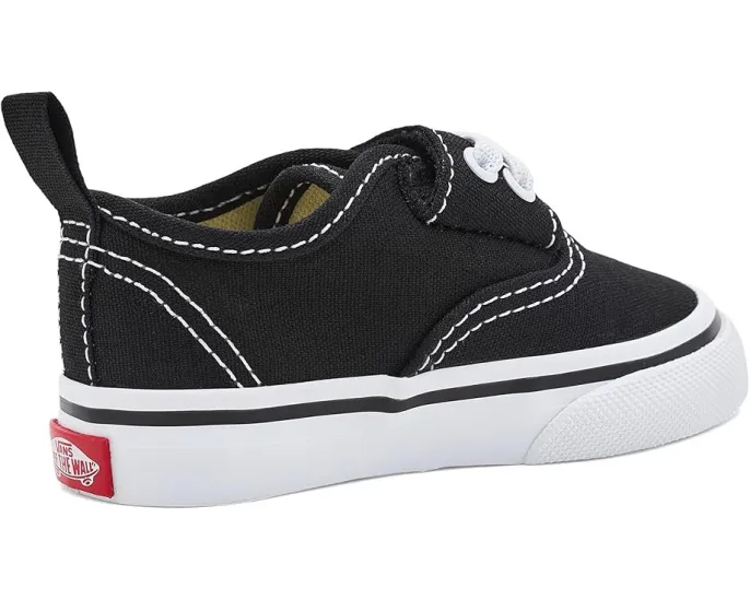 Детские кеды Vans Kids Authentic Elastic V на липучке с эластичными шнурками