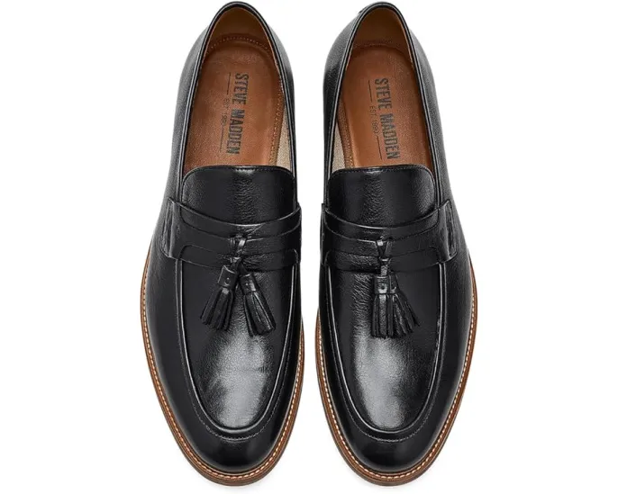 Лоферы Steve Madden Bransun из гладкой кожи с ремешком