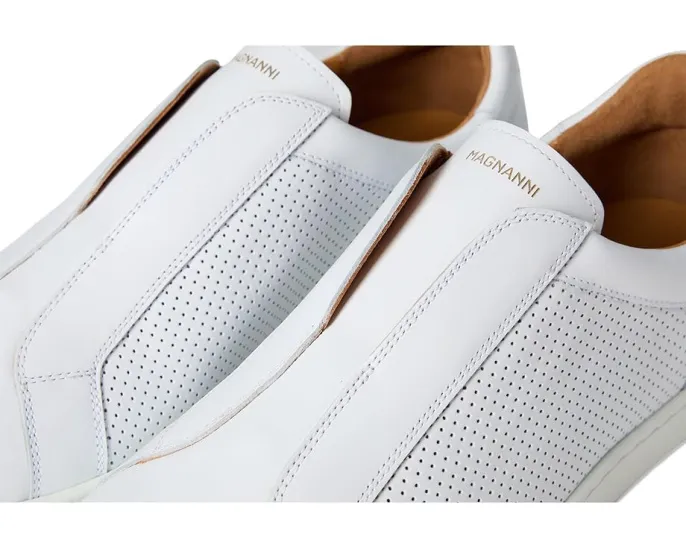 Magnanni Costa Slip Perf перфорированные слипоны из кожи для повседневного стиля