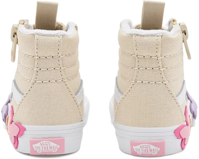 Детские кроссовки Vans Kids SK8-Hi Reissue Zip Butterfly с молнией