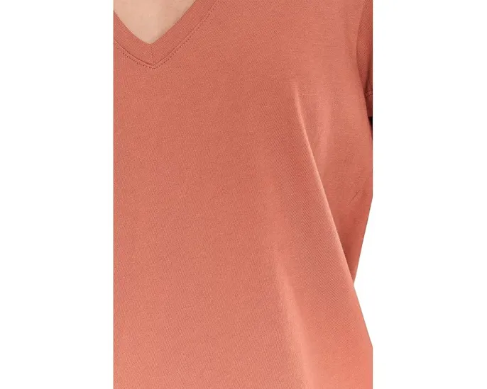 Футболка Madewell Northside с V-образным вырезом из дышащего хлопка