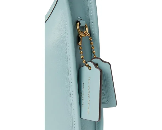 Сумка COACH Curve Zip с верхней молнией и регулируемым ремнем