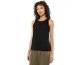 Pima Cotton Stretch Jersey Round Neck Slim Tank