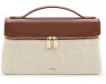 Сумка Thea Top Handle от JW PEI с коричневым канвасом