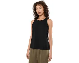 Pima Cotton Stretch Jersey Round Neck Slim Tank