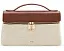 Сумка Thea Top Handle от JW PEI с коричневым канвасом