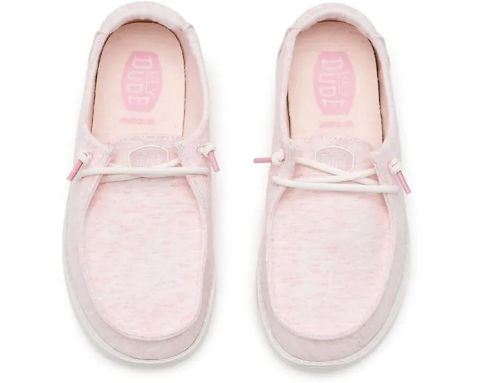 Hey Dude Kids Wendy Y Stretch Jersey Lilac с мягким эластичным верхом