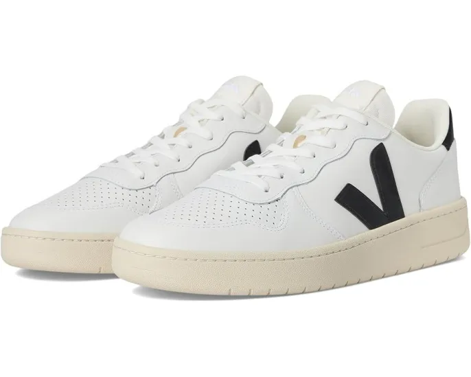 Кроссовки VEJA V-10 Prime из бычьей кожи с Уругвая и стелькой ЭВА
