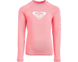 Детская футболка-рашгард Roxy Kids Whole Hearted с длинным рукавом