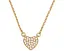 Мини-подвеска Yours Truly Pave Heart с кубическим цирконием от Kate Spade New York