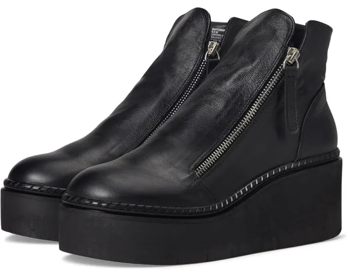 Ботинки Steve Madden Drift мотто стиль на платформе с молнией сбоку