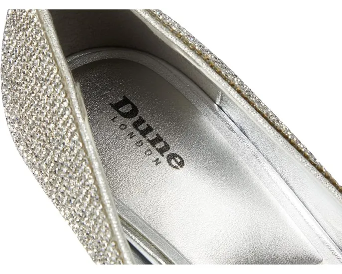 Лодочки Dune London Bellas с острым носом и металлической отделкой
