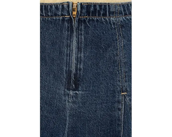 Мини-юбка Levi's Premium Godet из денима с TENCEL Lyocell