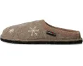 Тапочки Haflinger Snowman с вышивкой снежинок