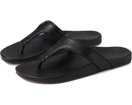 Сандалии OluKai Kipe‘A Lipi из металлизированной кожи с ремешком Vario