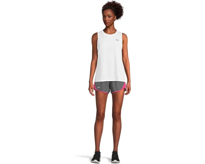 Under Armour Tech Tank Solid майка с логотипом и прямым подолом