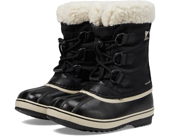 Детские зимние ботинки SOREL Yoot Pac Nylon WP с высоким голенищем и шнуровкой