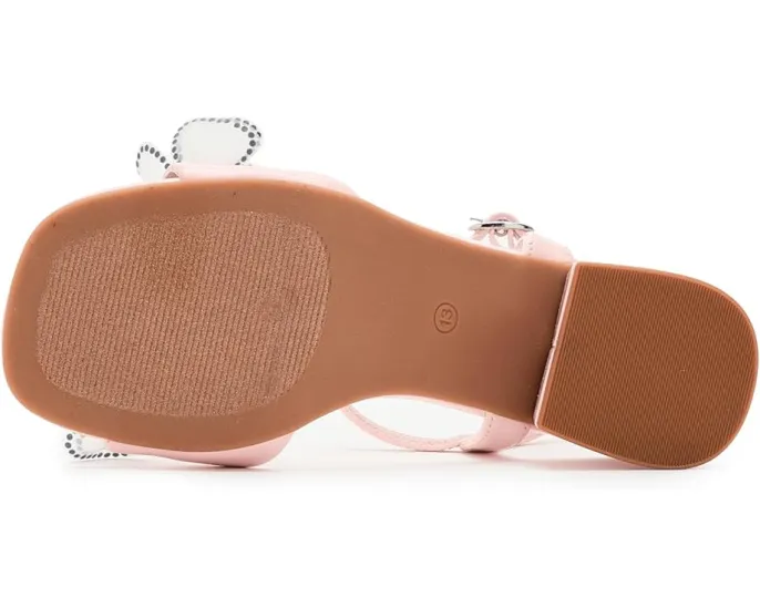 Детские сандалии Steve Madden Kids Cinthia с квадратным каблуком и цветочным декором