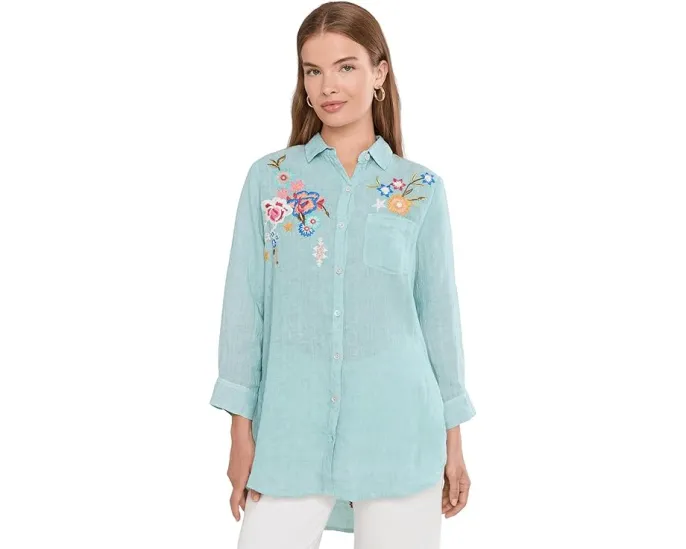 Рубашка Astrid Shirt Karyn Seo с цветами
