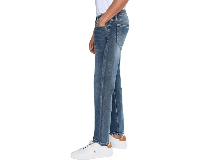 Джинсы Liverpool Los Kingston с прямыми штанинами и винтажным эффектом