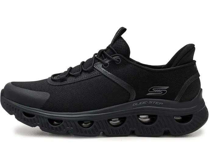 Мужские слипоны BOBS B Flex с сетчатым верхом и системой шнуровки bungee