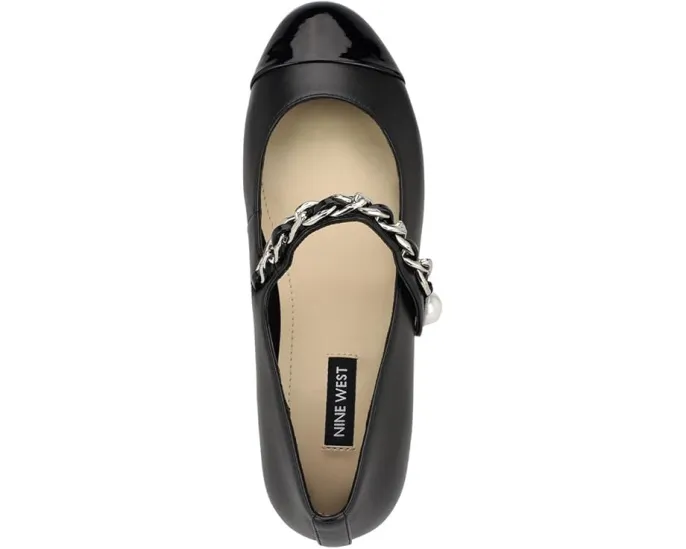 Туфли Nine West Platy с цепочкой и круглым носком
