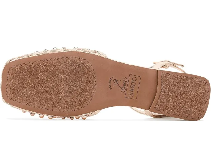 Franco Sarto балетки Inali Strappy с плетеным верхом и квадратным носком