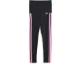 adidas Леггинсы для детей с отрезным поясом тремя полосками и карманом для телефона