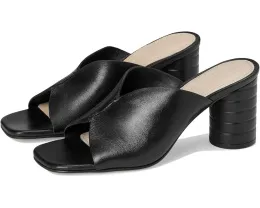 Босоножки Karah с открытым квадратным носком и ребристым каблуком