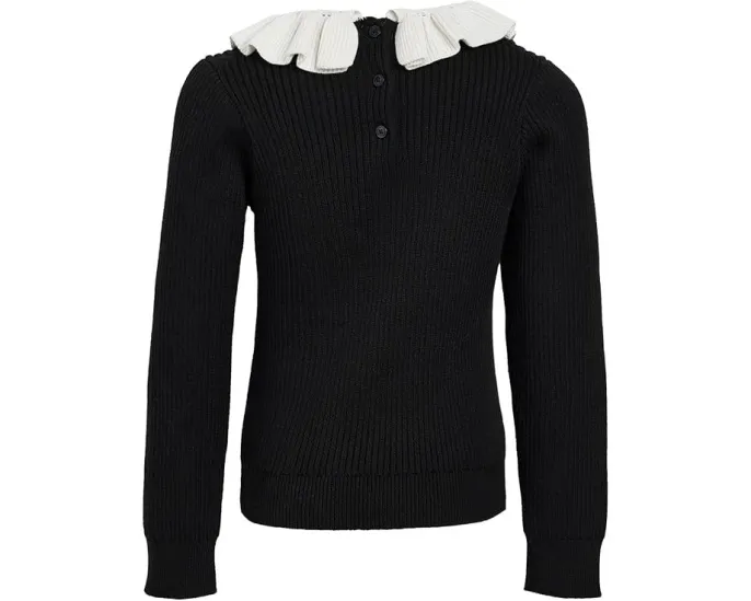 Свитер с воротником-рюшей Janie and Jack для детей из хлопка