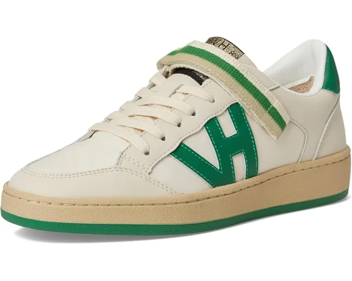 Кроссовки Vintage Havana Next с кожаным верхом и полосатой застежкой на липучке