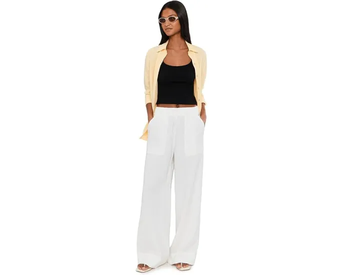 Easy Wide Leg Linen Pants