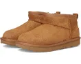 Детские тапочки UGG Kids Classic Ultra Mini Dazzle с замшевым верхом и подкладкой из переработанной шерсти