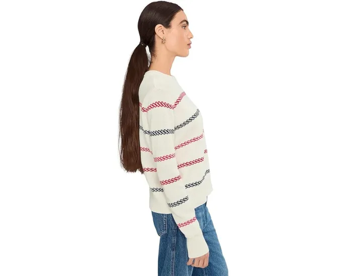Свитер Vineyard Vines Roll Neck Sweater из хлопка Supima с горизонтальными полосками