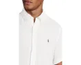 Классическая льняная рубашка Polo Ralph Lauren Ceramic White