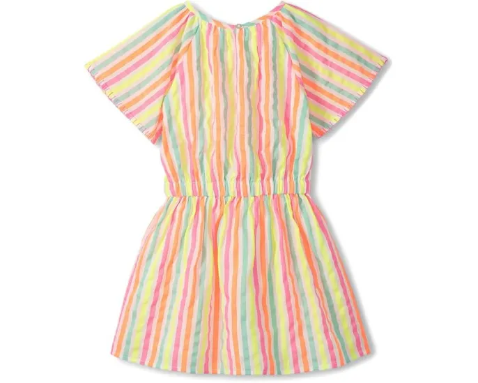 Платье Neon Summer Stripes Woven Play для детей Hatley из ярких полосок