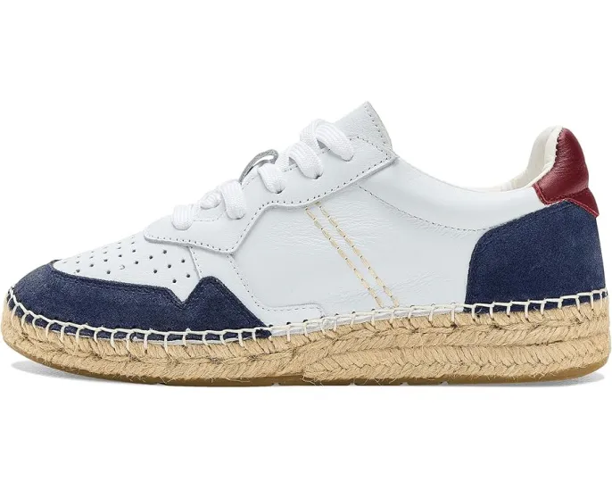 Кроссовки Serendipity с подошвой эспадрильи из кожи и замши