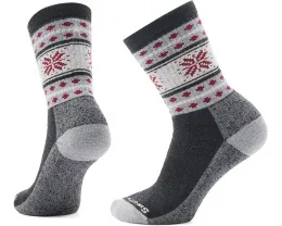 Носки Smartwool Everyday Snowflake Dream Crew с рисунком снежинок и комфортной резинкой