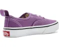 Детские кеды Vans с эластичными шнурками и цветами