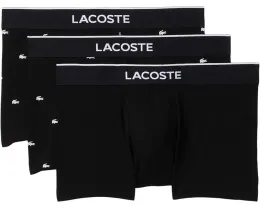 Набор из 3 трусов Lacoste 3-Pack Printed Stretch Trunks с принтом Mini Croc