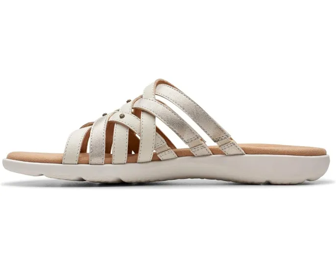 Плоские босоножки Clarks Elizabelle Rio с застежкой на липучке