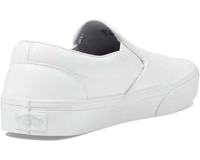 Классические слипоны Vans с холщовым верхом и резиновой подошвой