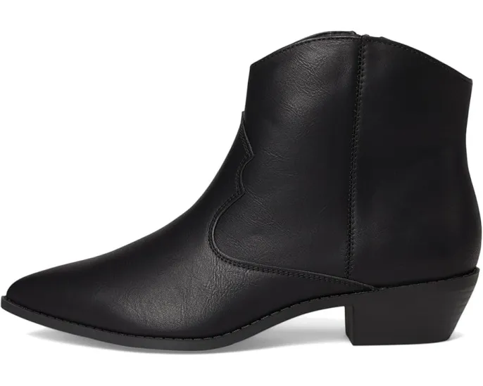 Ботинки Journee Collection Taliah с острым носком и кубинским каблуком на молнии