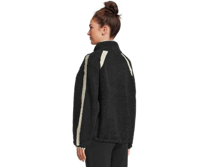 Вязаная куртка UGG Nikia Crochet из плюша Uggfluff с отделкой