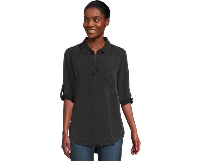 Туника Mod-o-doc с рукавами на манжетах и накладными карманами