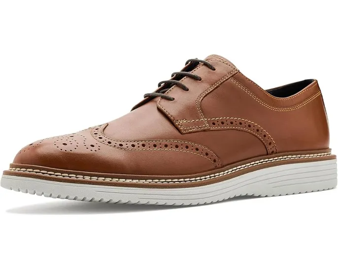Оксфорды Cason Wingtip от Johnston & Murphy из кожи на шнуровке