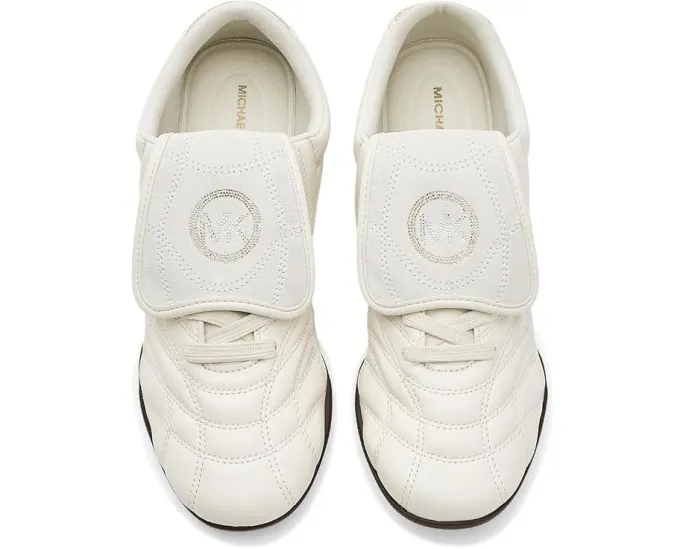 Кроссовки MICHAEL Michael Kors Kyler Trainer из замши с футбольным дизайном