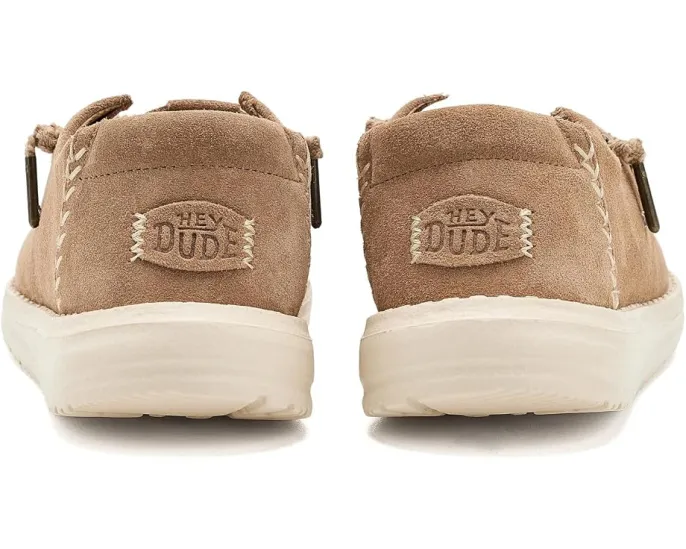 Лоферы Wendy Craft Suede от Hey Dude бежевые