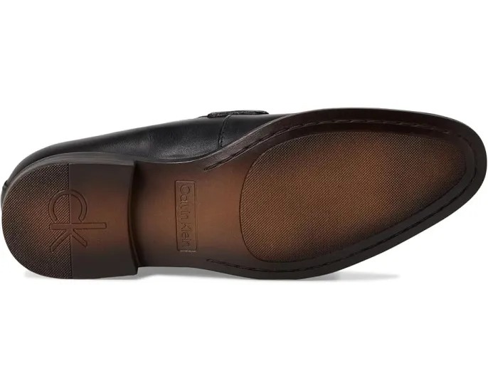 Туфли-лоферы Calvin Klein Obexx с миндалевидным носком и массивным каблуком